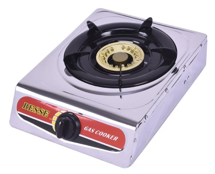 Single Gas Stove Stainless Steel Cast Iron Burner Honeycomb Single Gas Stove Stainless Steel Cast Iron Burner Honeycomb