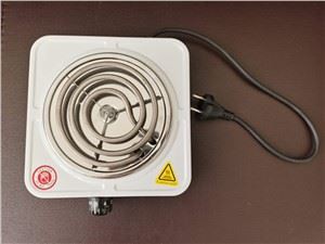 होम हीटर 1000W सिंगल इलेक्ट्रिक बर्नर, हॉट प्लेट 110V (JX-10106)